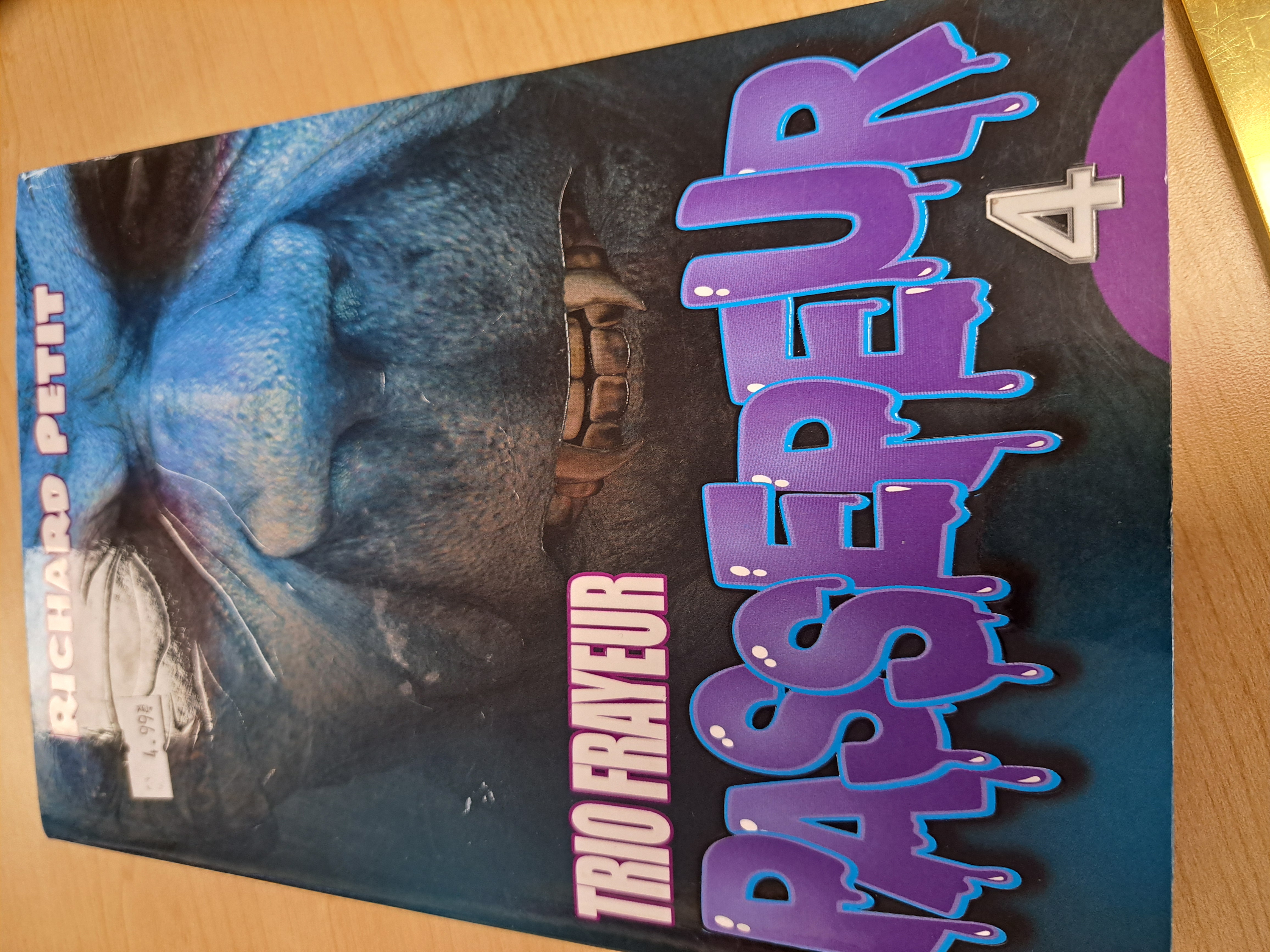 Trio Frayeur Passepeur no 4 Richard Petit livre usagé